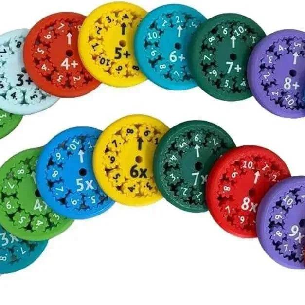 Math Fidget Spinners Fingertip Puzzle Toys Games Math Operations Math Multiplication Games Montessori Activity Educational Learning Toys