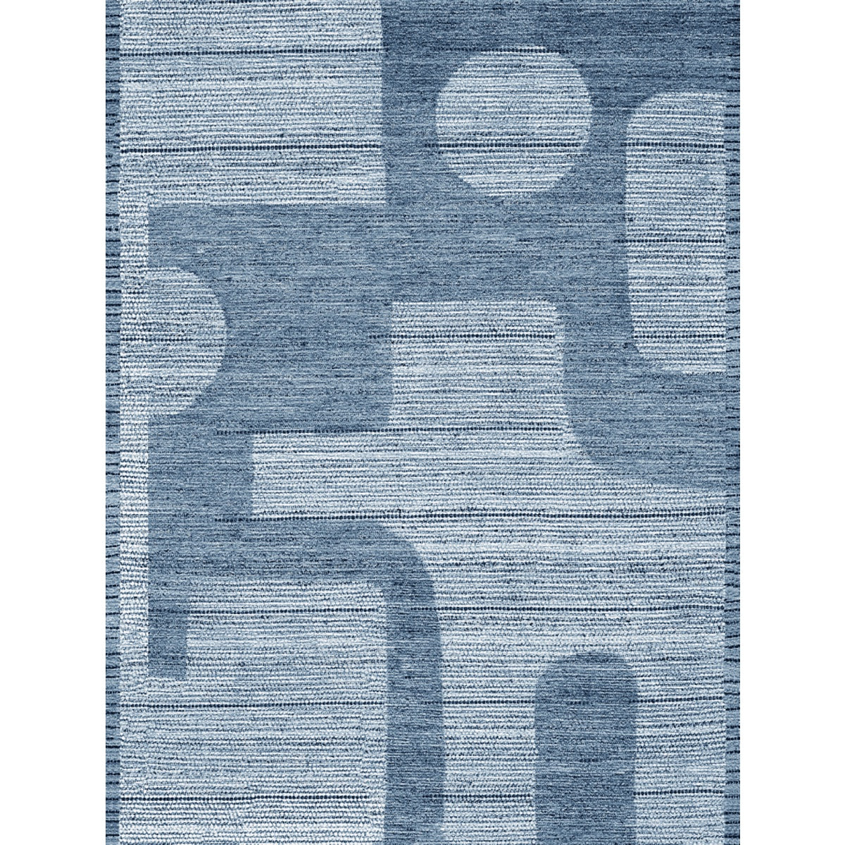 Puzzo Blue Rug