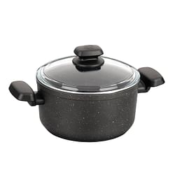 Korkmaz Ornella 2 Piece 3 Liter Aluminum Nonstick Casserole Dish with Lid - Free Shipping