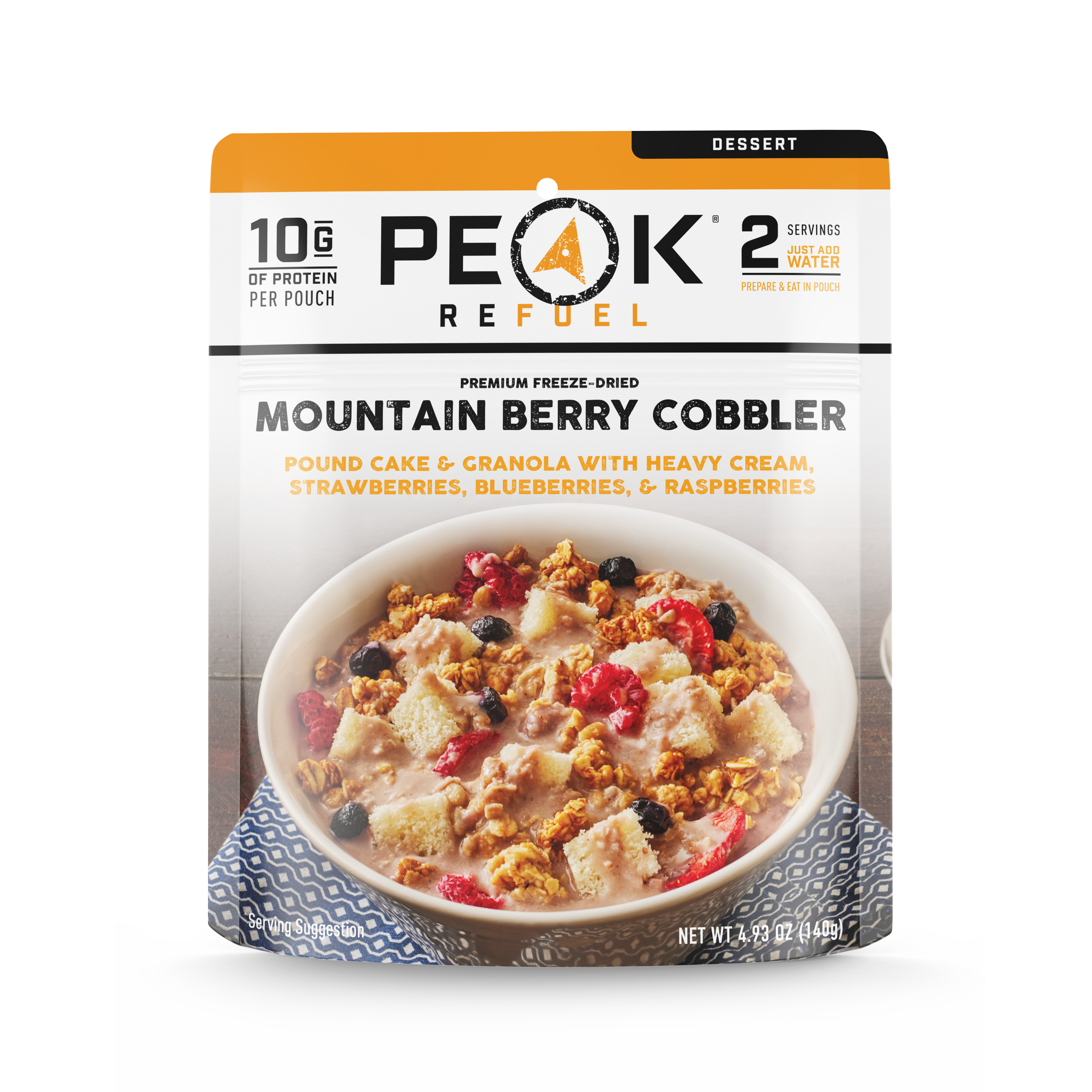 Peak Refuel Mountain Berry Cobbler