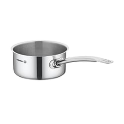 Korkmaz Gastro Proline 2.8 Liter Stainless Steel Saucepan in Silver - Free Shipping