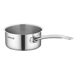 Korkmaz Gastro Proline 4.5 Liter Stainless Steel Saucepan in Silver - Free Shipping