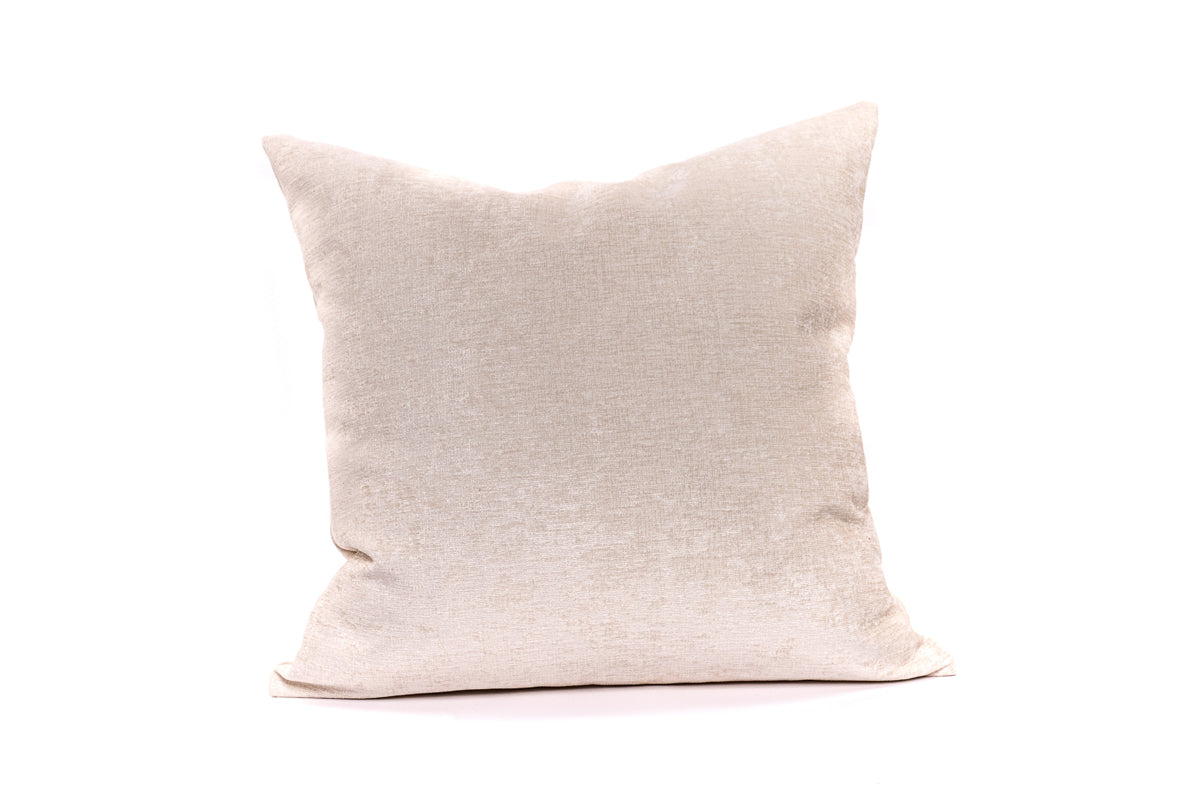 Ivory Chenille Cushion Cover