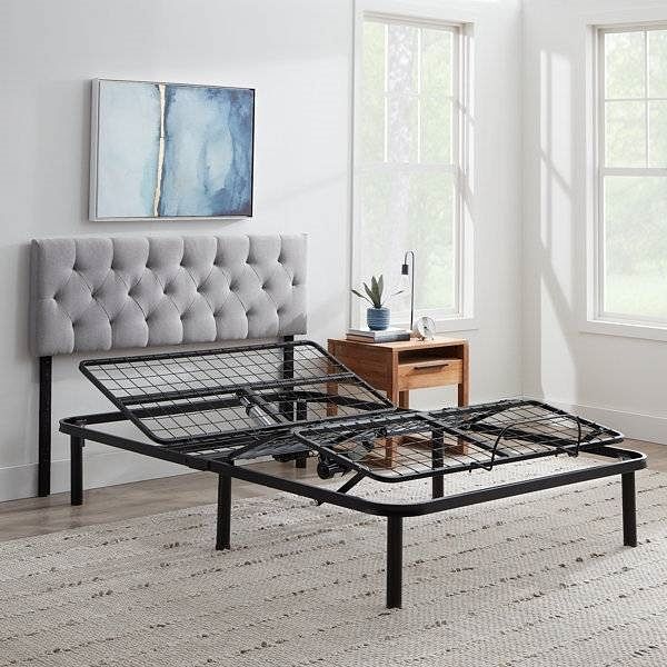 Full Size Electric Head Foot Adjustable Bed Base with Remote - Free Shipping