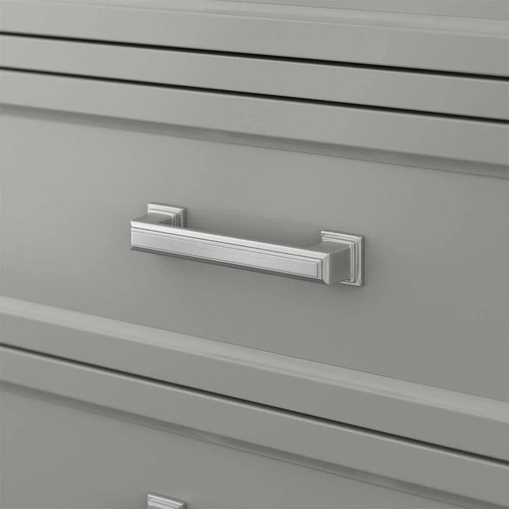 Affinity 49" Single Sink Vanity with White & Gray Carrara Marble Top