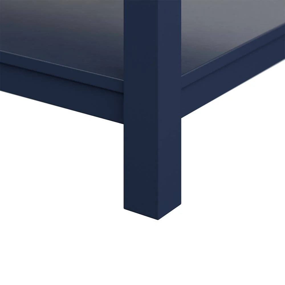 Affinity 61" Double Sink Vanity with White & Gray Carrara Marble Top