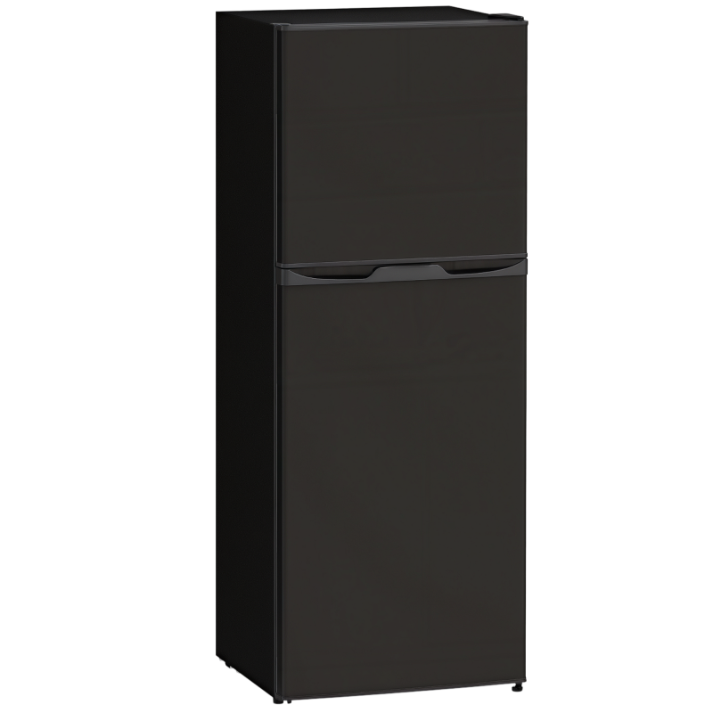 🧊 4.6 Cu. Ft Double Door Mini Fridge with Freezer – Black or Silver