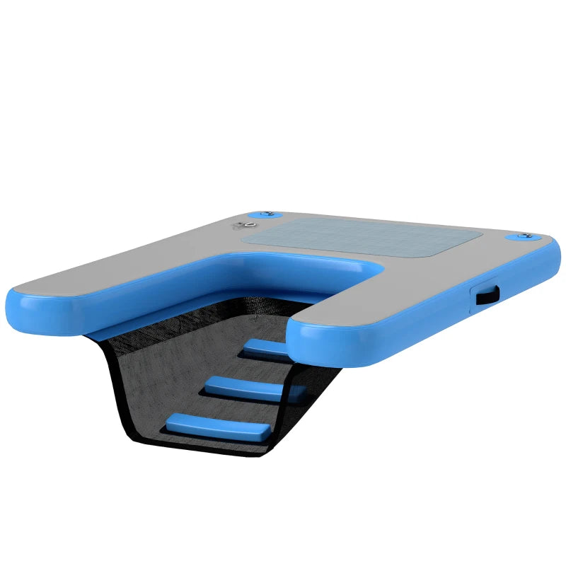Floating Boat Ramp for Swimming Pets Up to 200 lbs, for Pool, Lake, Boat, Dock