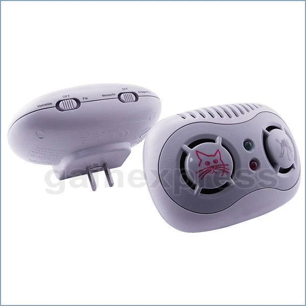 2-in-1 Ultrasonic Mouse & Mosquito Repeller – 110V Electronic Indoor Pest Repellent