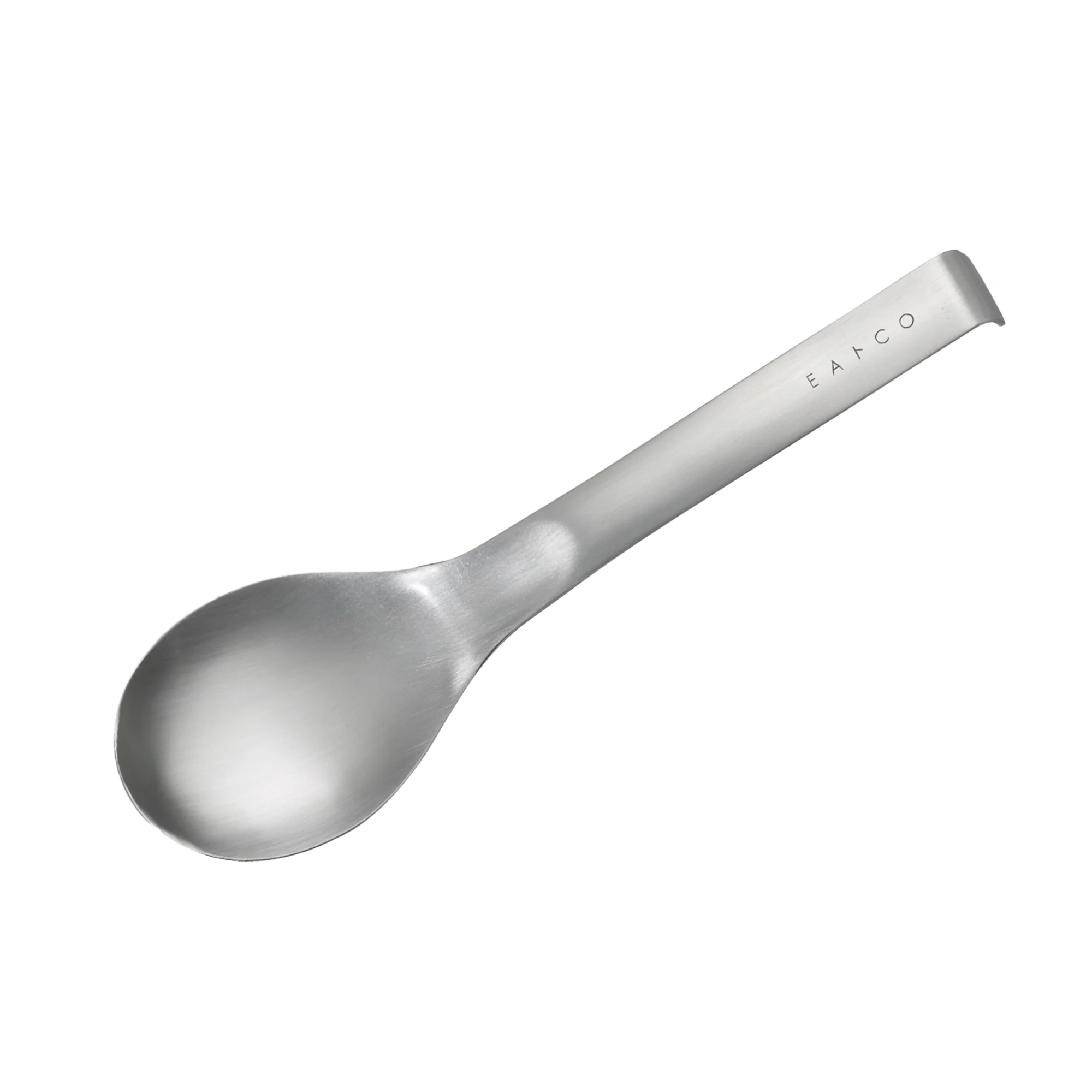 Eatoco Japan Suqu Serving Spoon – Stainless Steel with Hook Handle (230 mm)