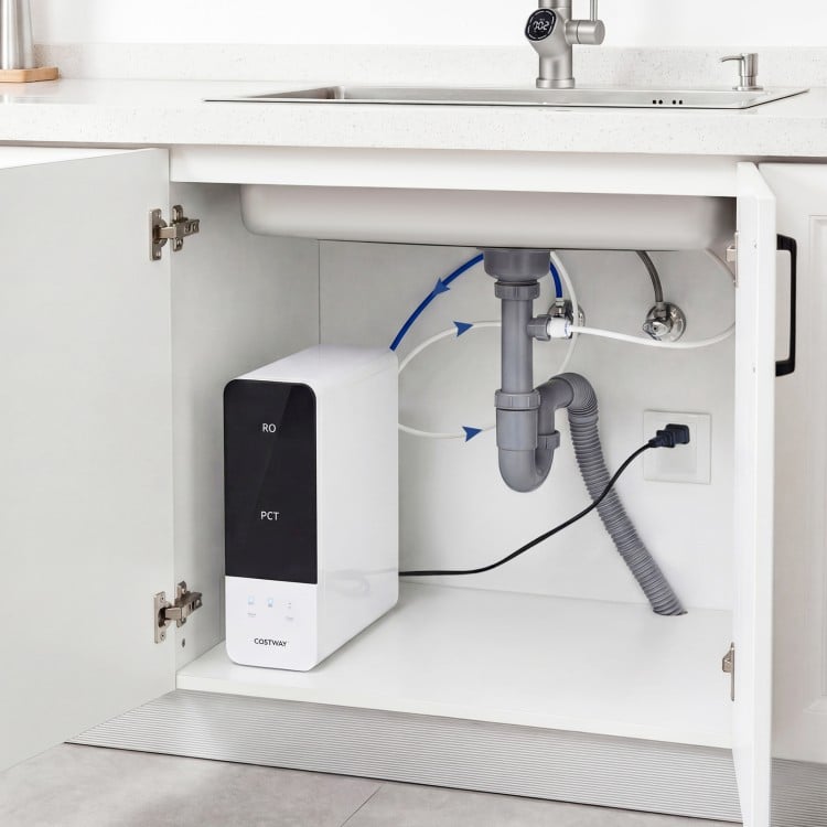 AW-RB05 Alkaline PH+ Reverse Osmosis Water Filter 600 GPD Tankless Under-Sink RO System
