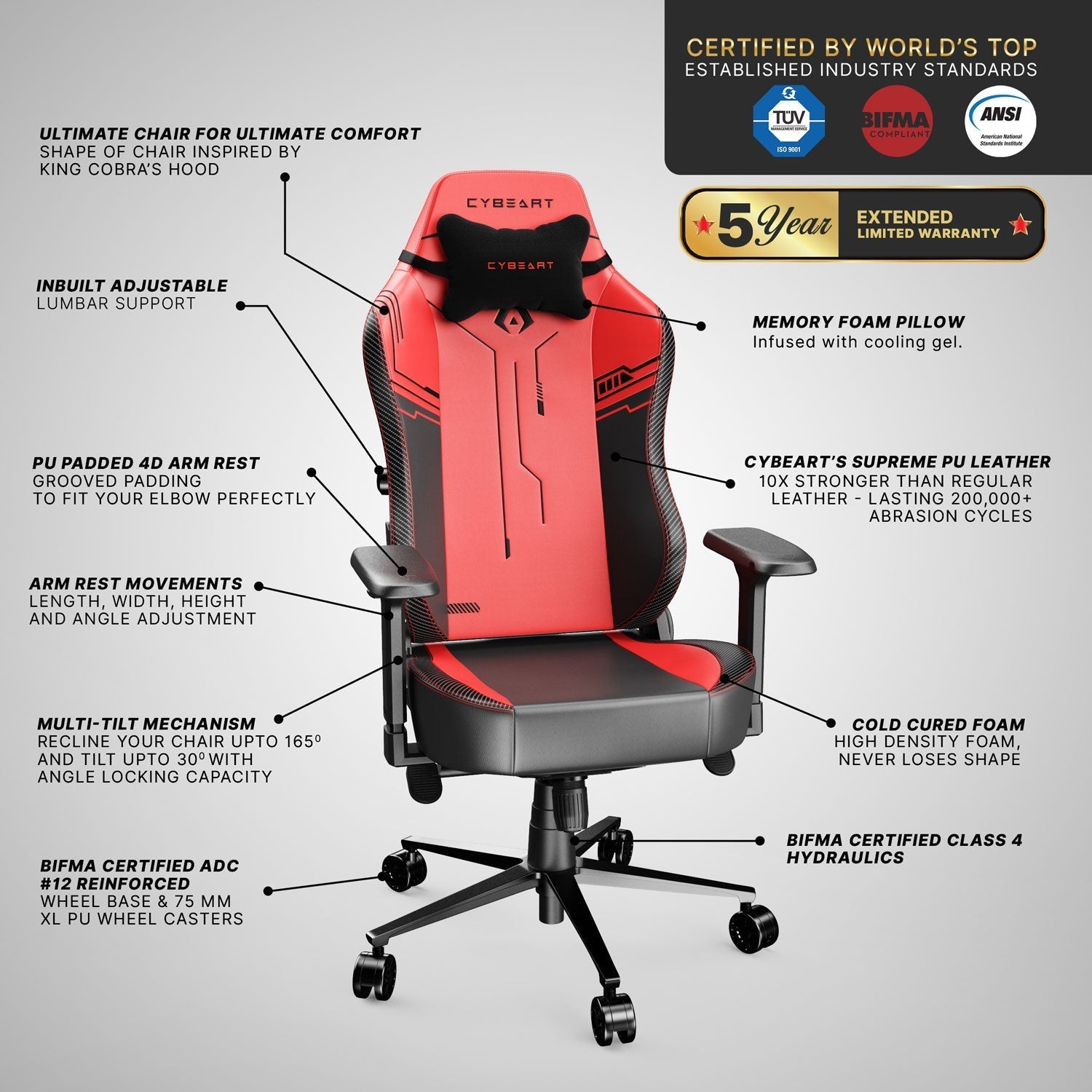 Apex Series - Signature Edition Gaming Chair