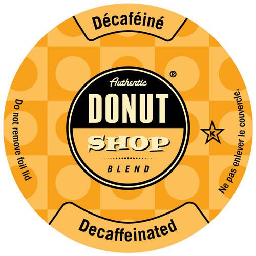 Authentic Donut Shop Decaf Single Serve Coffee
