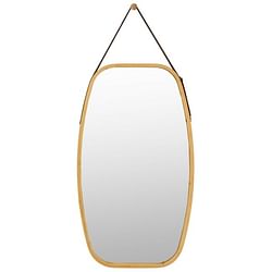 30.5 Inch Bamboo Wall Mounted Bathroom Mirror - Free Shipping