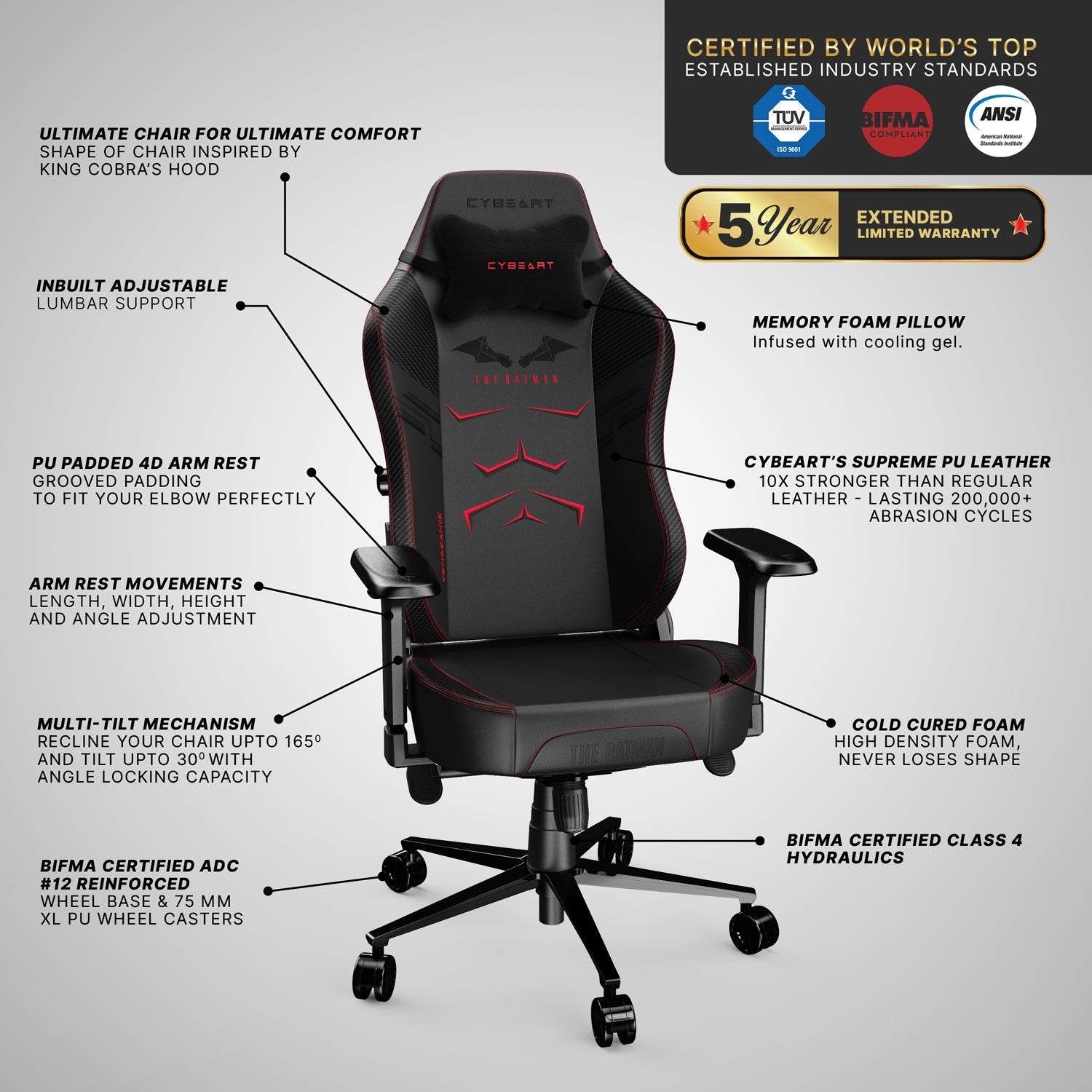 The Batman Gaming Chair