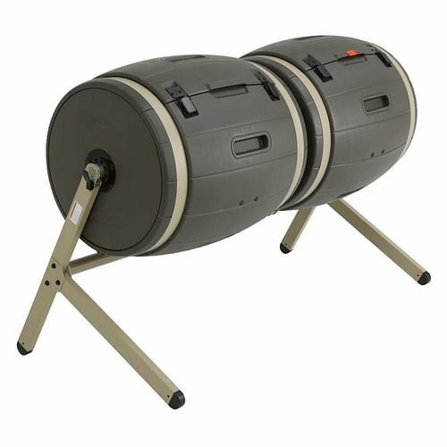 100-Gallon Compost Bin Tumbler Double Rotating Composter - Free Shipping