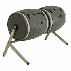 100-Gallon Compost Bin Tumbler Double Rotating Composter - Free Shipping