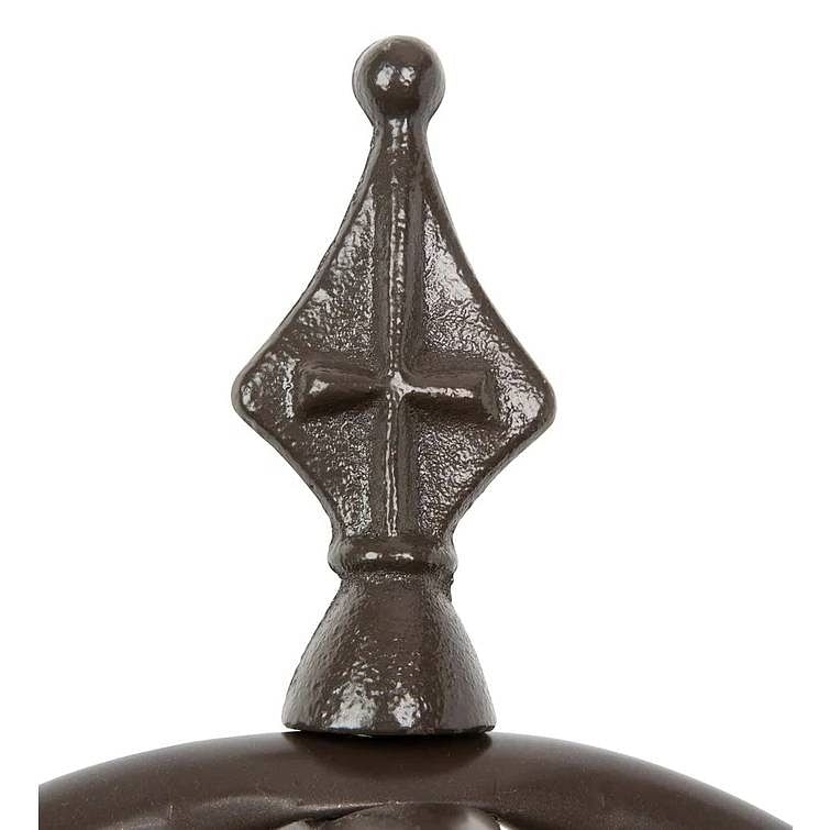 60-inch Bronze Finish Steel Outdoor Garden Trellis Obelisk - Free Shipping