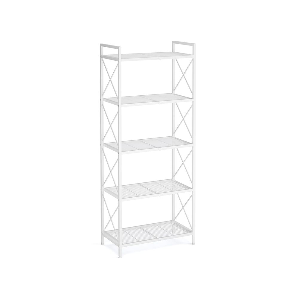 SONGMICS Metal Storage Rack with X Side Frames