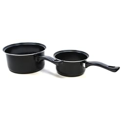 Brentwood 2 Piece Carbon Steel Sauce Pan Set - Free Shipping