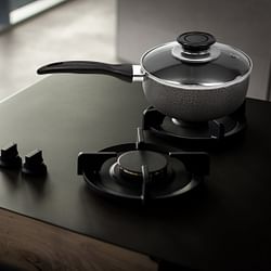 Brentwood Saucepan Aluminum Non-Stick 1.5 Qt-Gray - Free Shipping