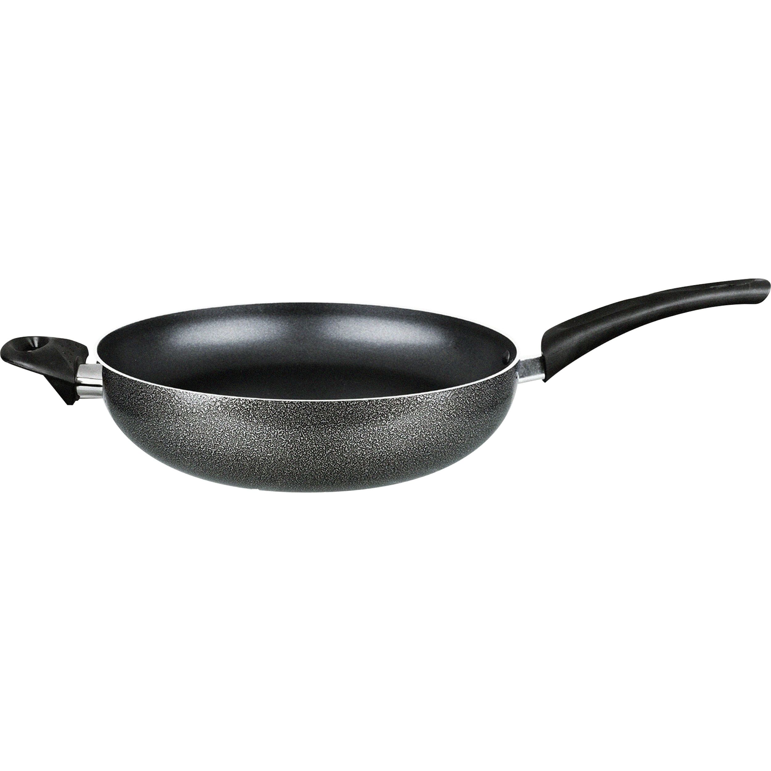 Brentwood 13 Inch Non-Stick Aluminum Wok in Gray - Free Shipping