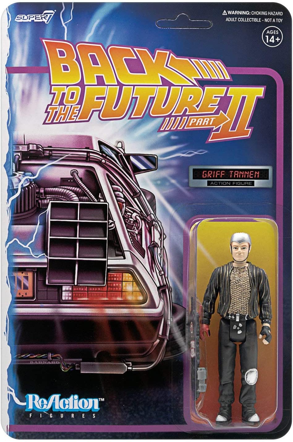 Super7 Back to The Future 2 Griff Tannen 3¾ Action Figure
