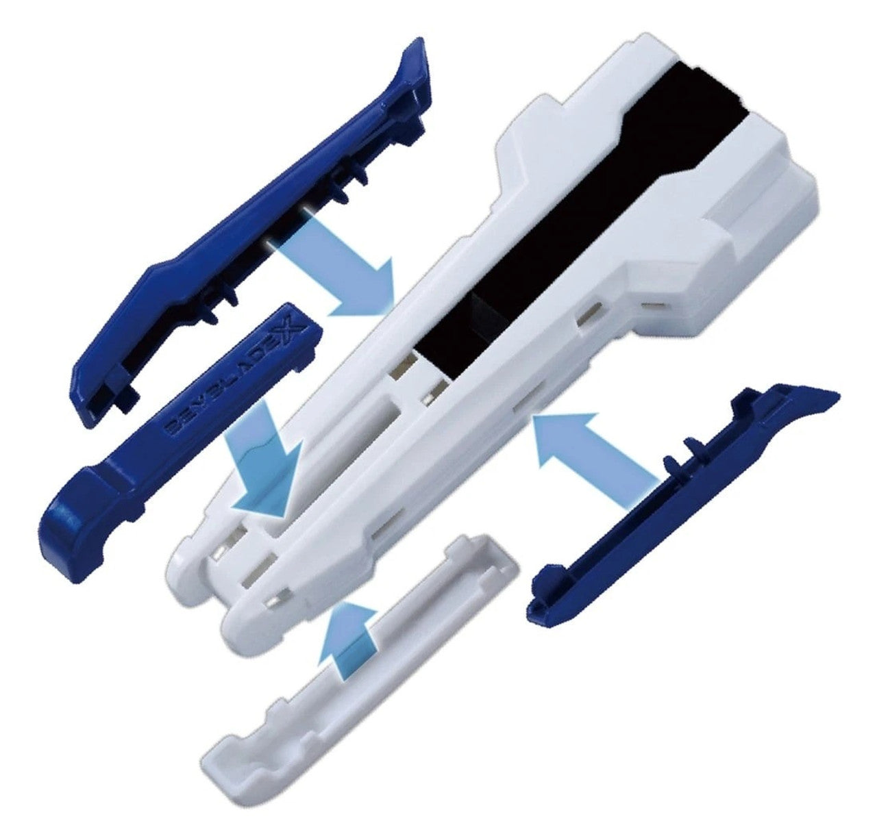Takara Tomy Beyblade X - BX-29 Custom Launcher Grip (White Version)