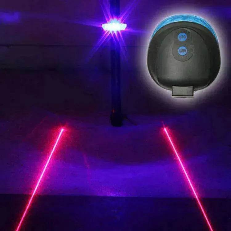 Bicycle Tail Light (5LED+2Laser)