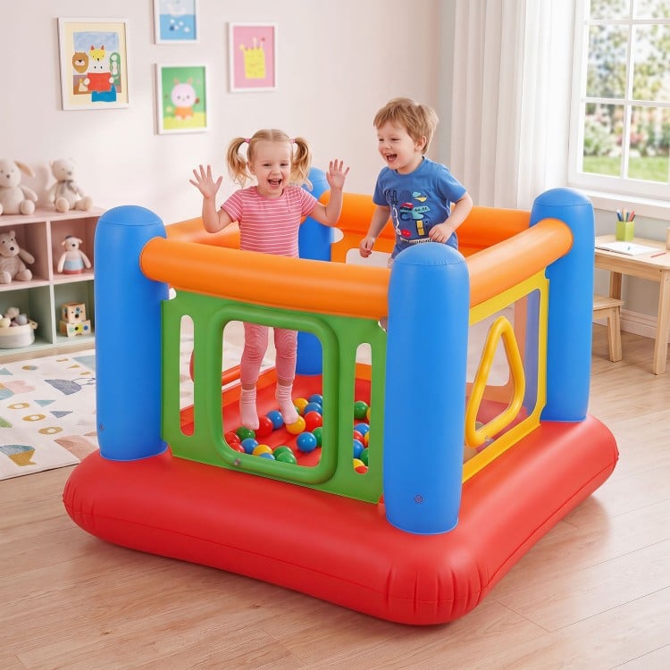 Blow Up Jumping House for Kids with Transparent Side Walls