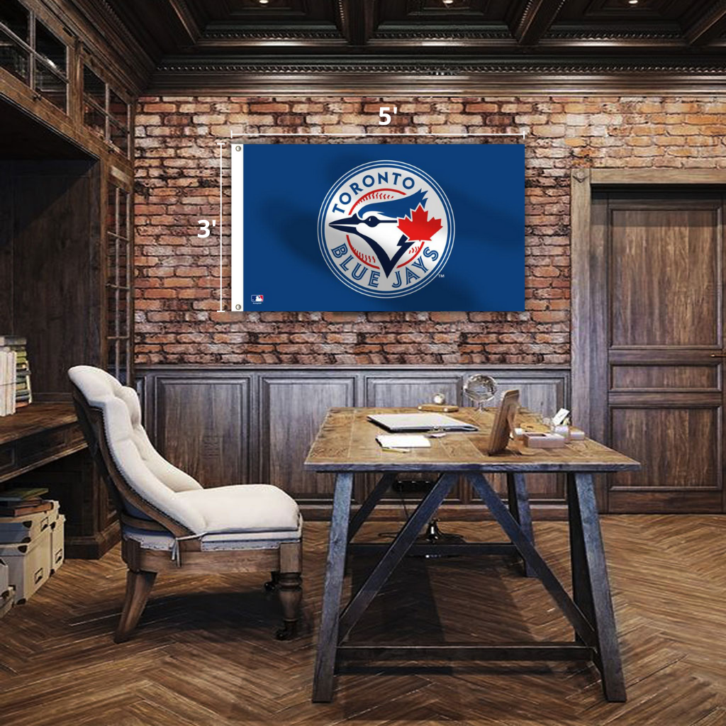 Toronto Blue Jays 3' x 5' Single Sided Banner Flag