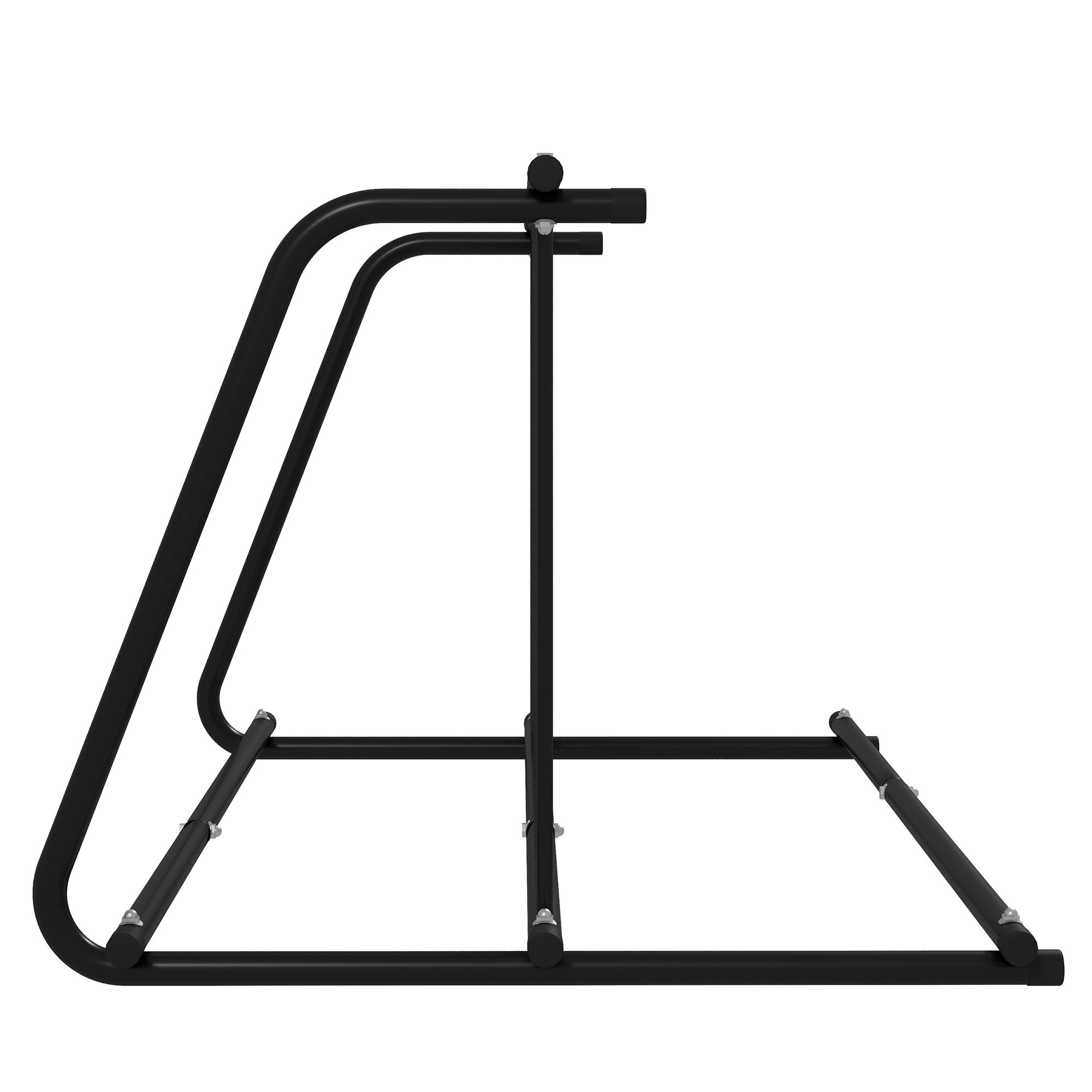 DURHAND Sturdy All-Steel 6-Bike Rack Stand, 61" Dual-Side Bike Storage for Garage, School, Yard