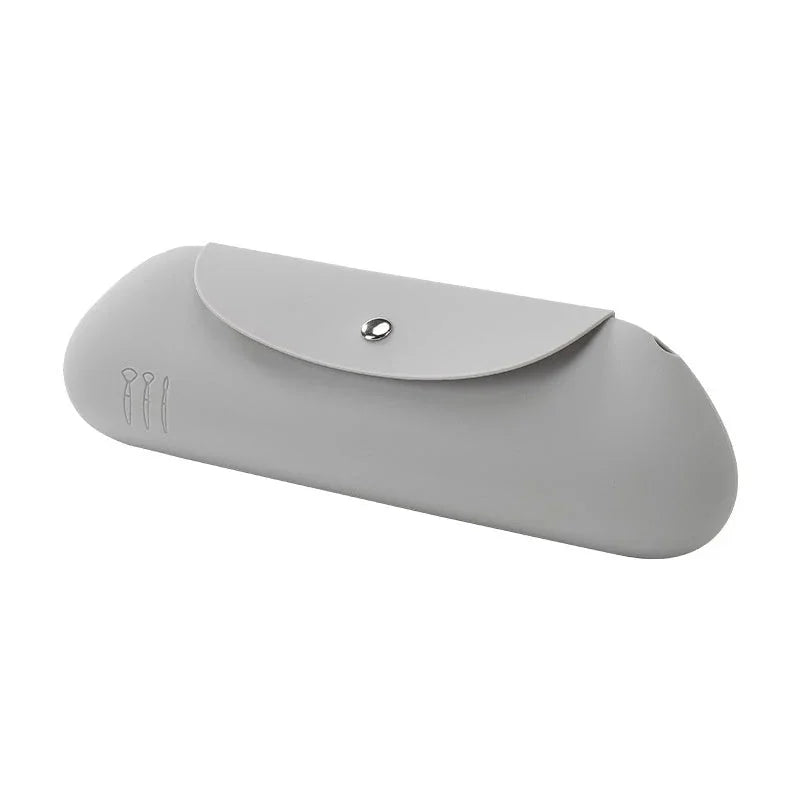 Buggy Bag Travel Portable Makeup Bag – Silicone Handbag for Cosmetics, Toiletries, and Sundries, Nordic Style, Multi-Purpose