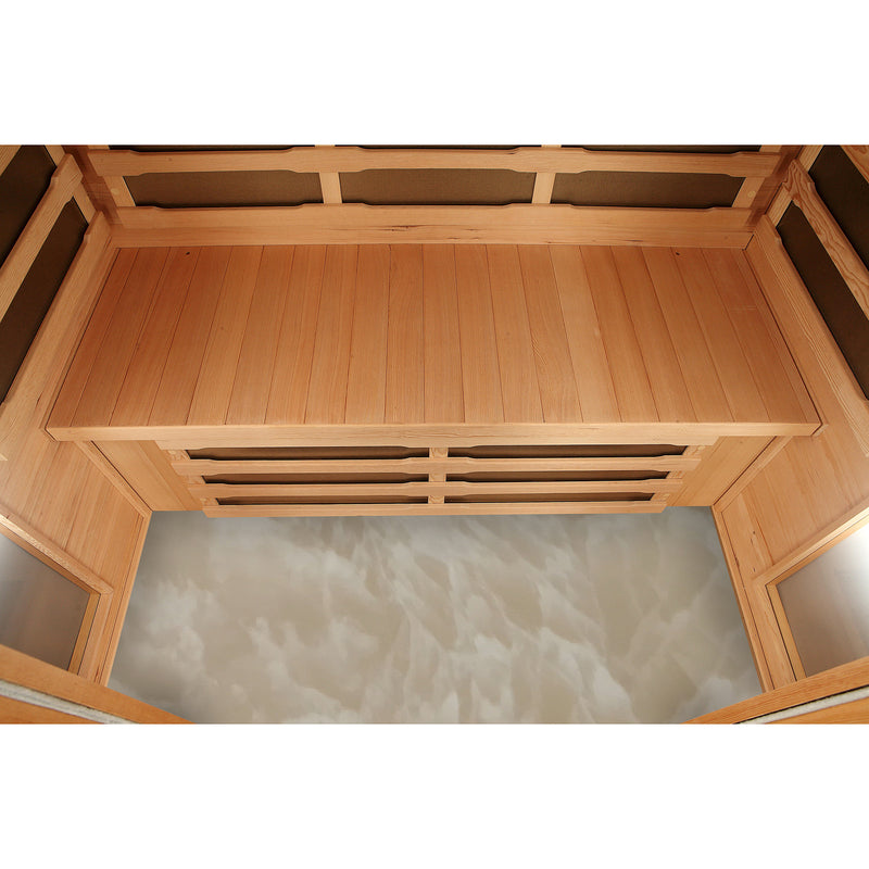 Banff 3-Person Far Infrared Sauna | Canadian Hemlock Wood with Bluetooth, LED & Aromatherapy