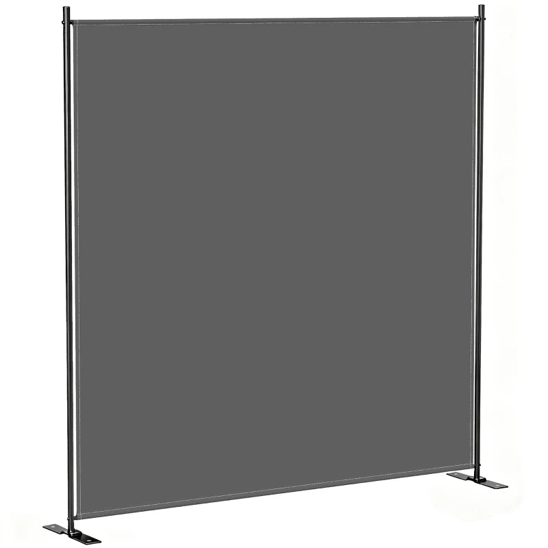 Outdoor Freestanding Outdoor Privacy Screen, Privacy Panel, 70.9" x 70.9", Dark Grey