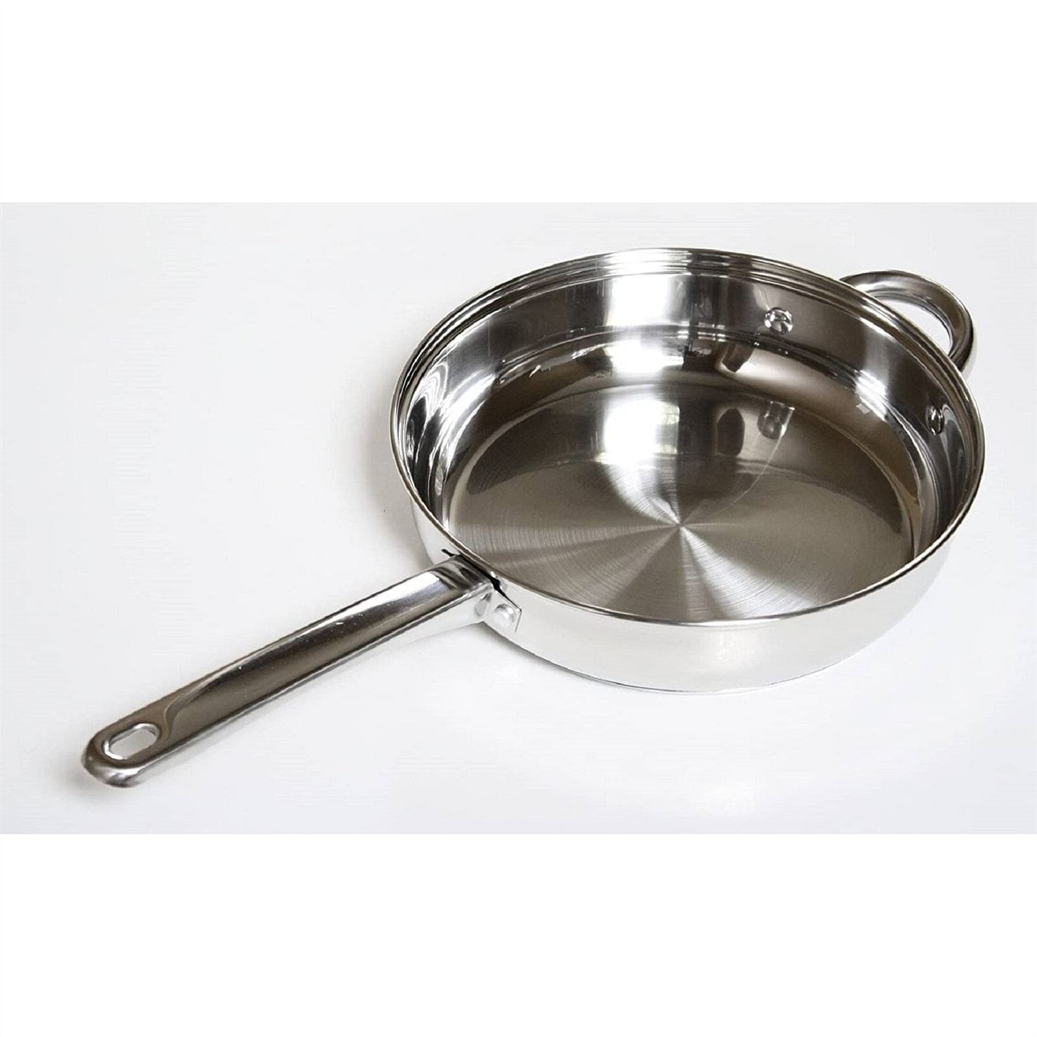 12 Piece Cool Touch Stainless Steel Cookware Set - Free Shipping