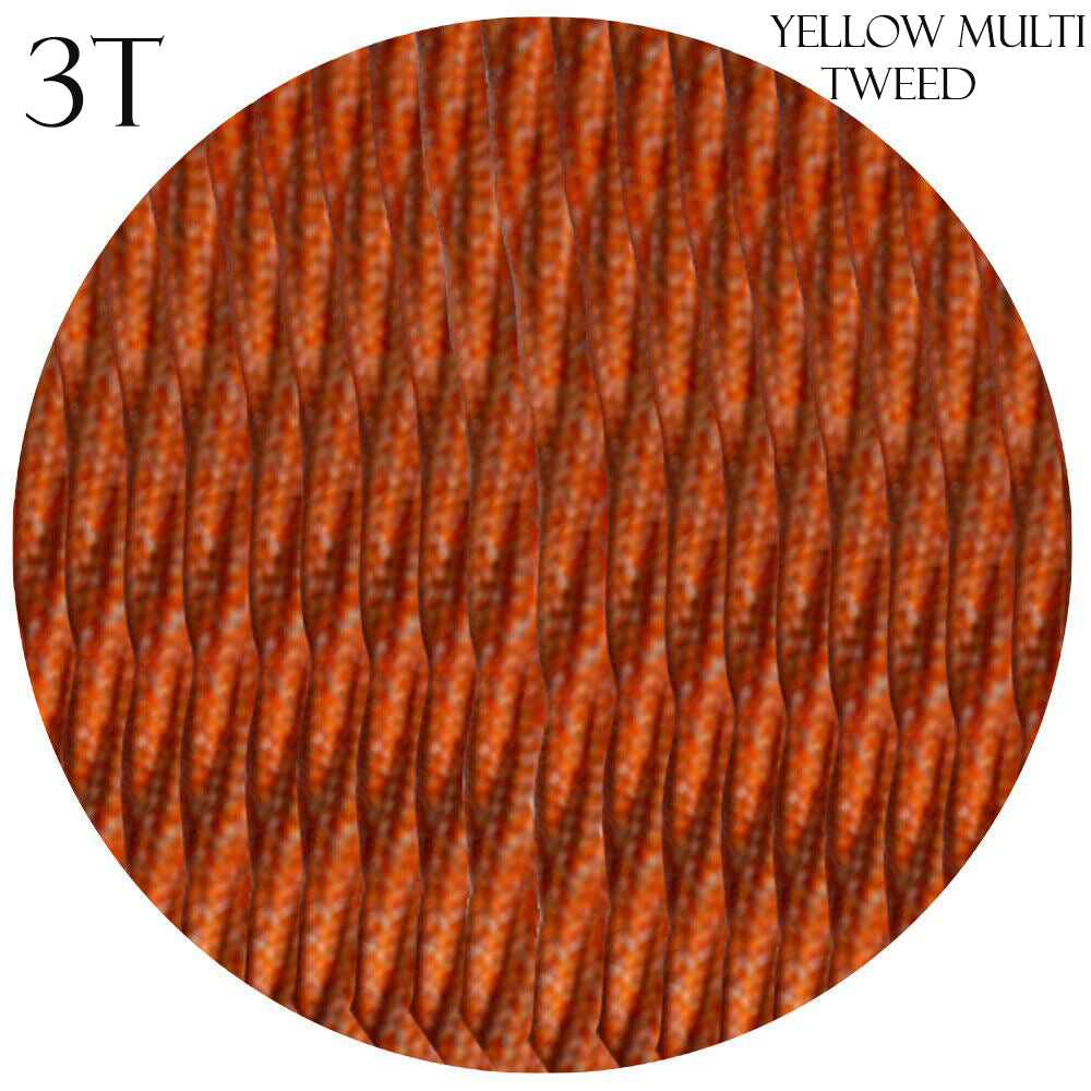 Electrical Wire 3 Core Twisted Yellow Multi Twist~2105