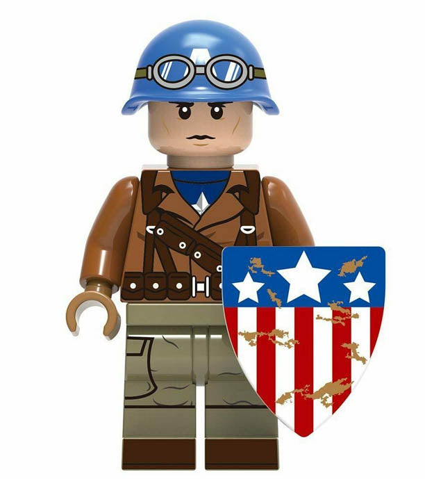 Minifigure - Marvel - Captain America WWII Soldier
