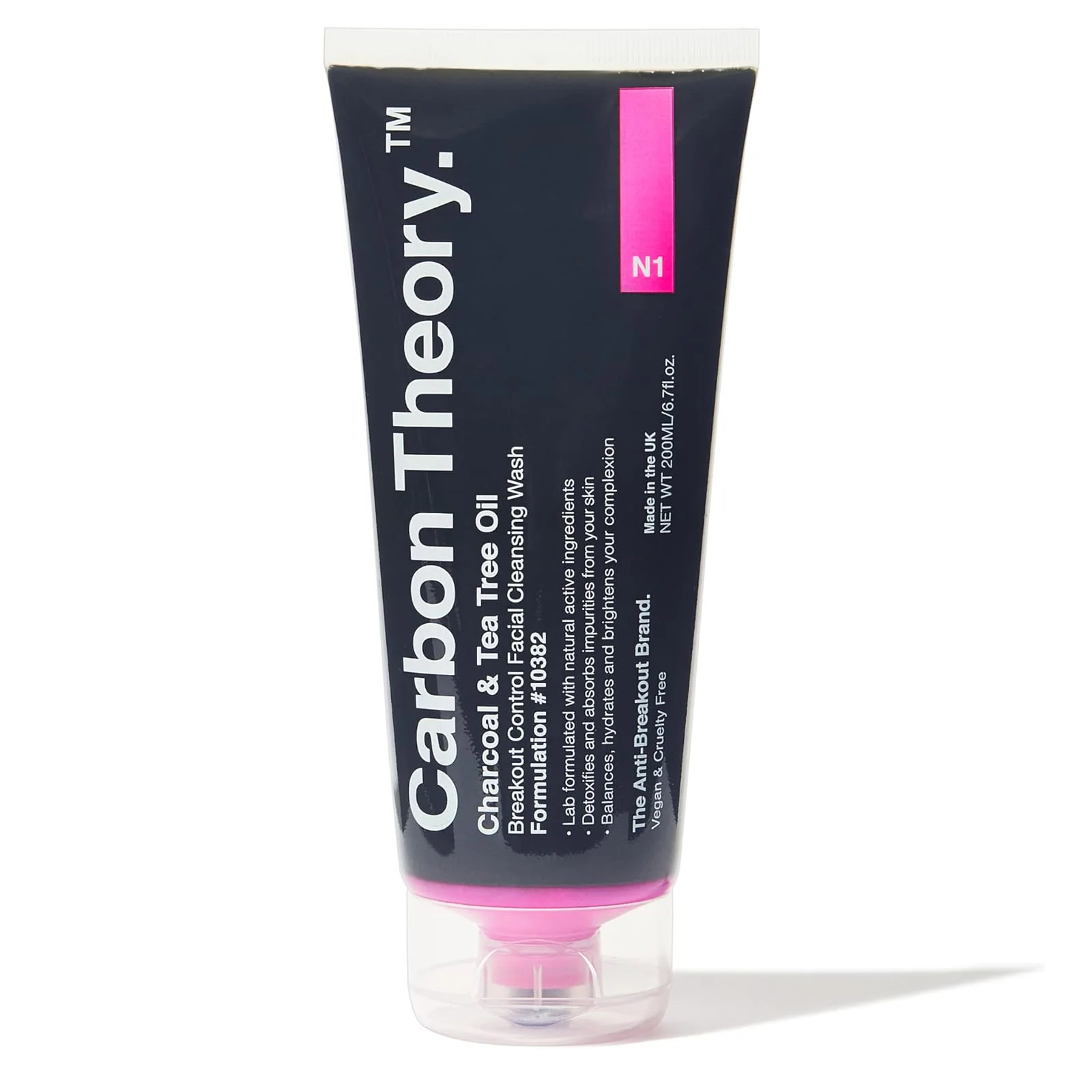 BREAKOUT CONTROL CLEANSING FACIAL WASH CHARCOAL & TEA TREE OIL (200 ML)