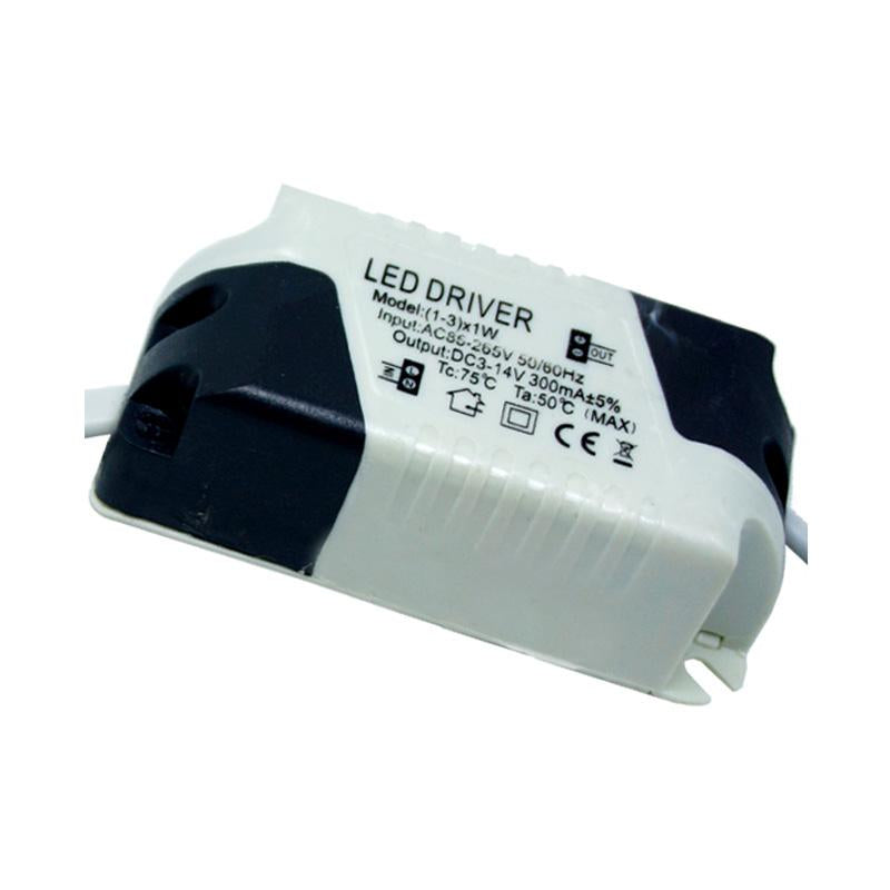 Constant Current 300mA DC 3-14V 1-3W LED Driver Power Supply~1035