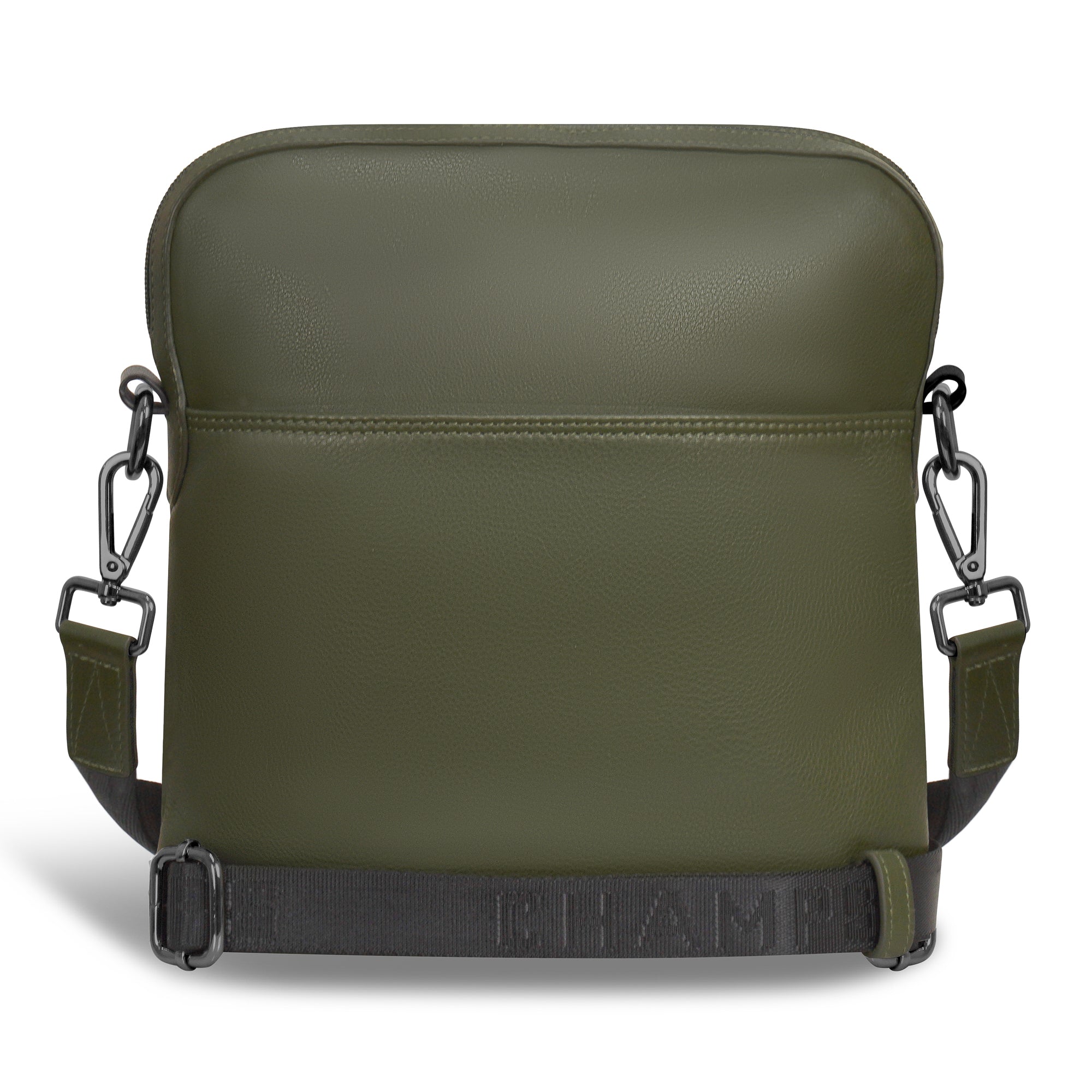 Onyx / Leather Cross-Body Bag