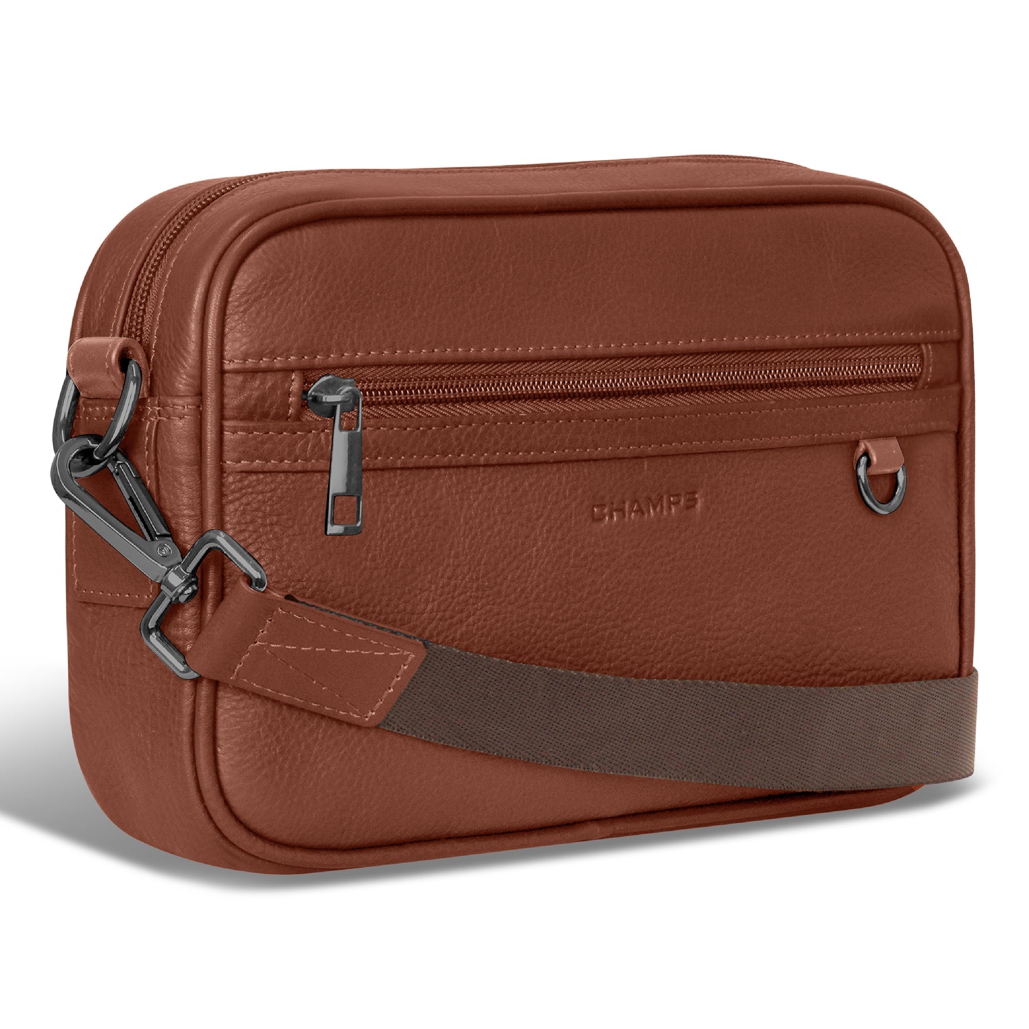 Onyx / Leather Camera Bag