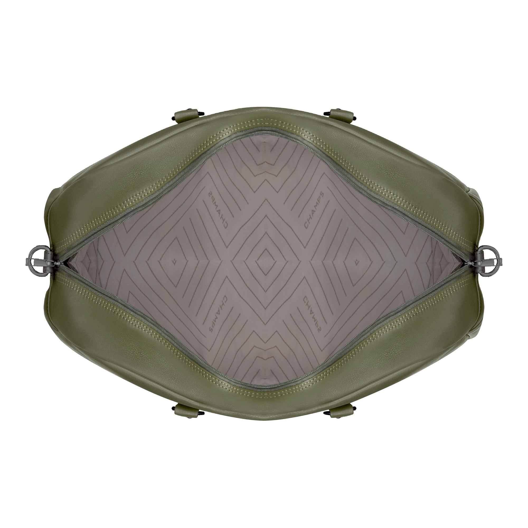 Onyx / Leather Duffle Bag