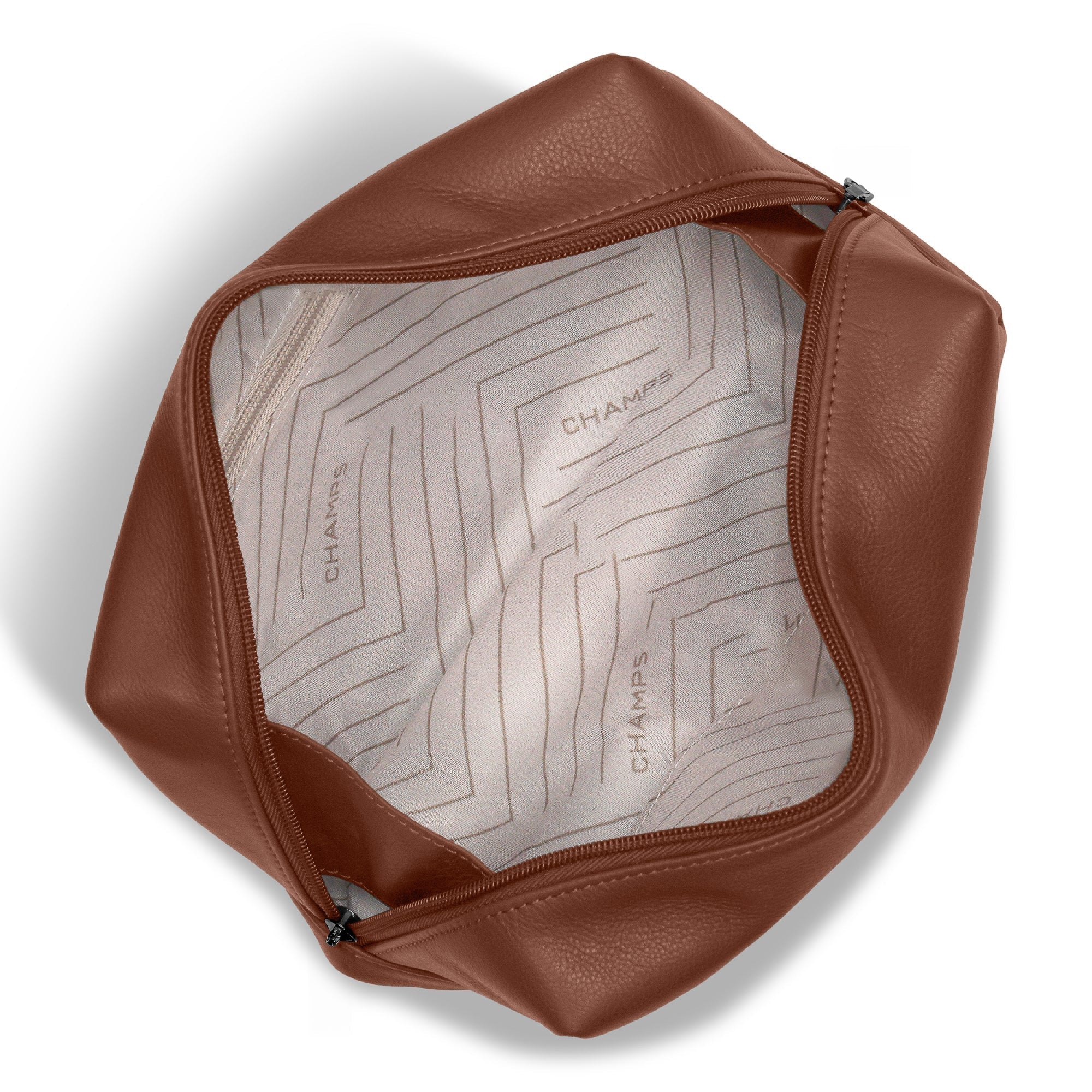 Onyx / Leather Toiletry Bag