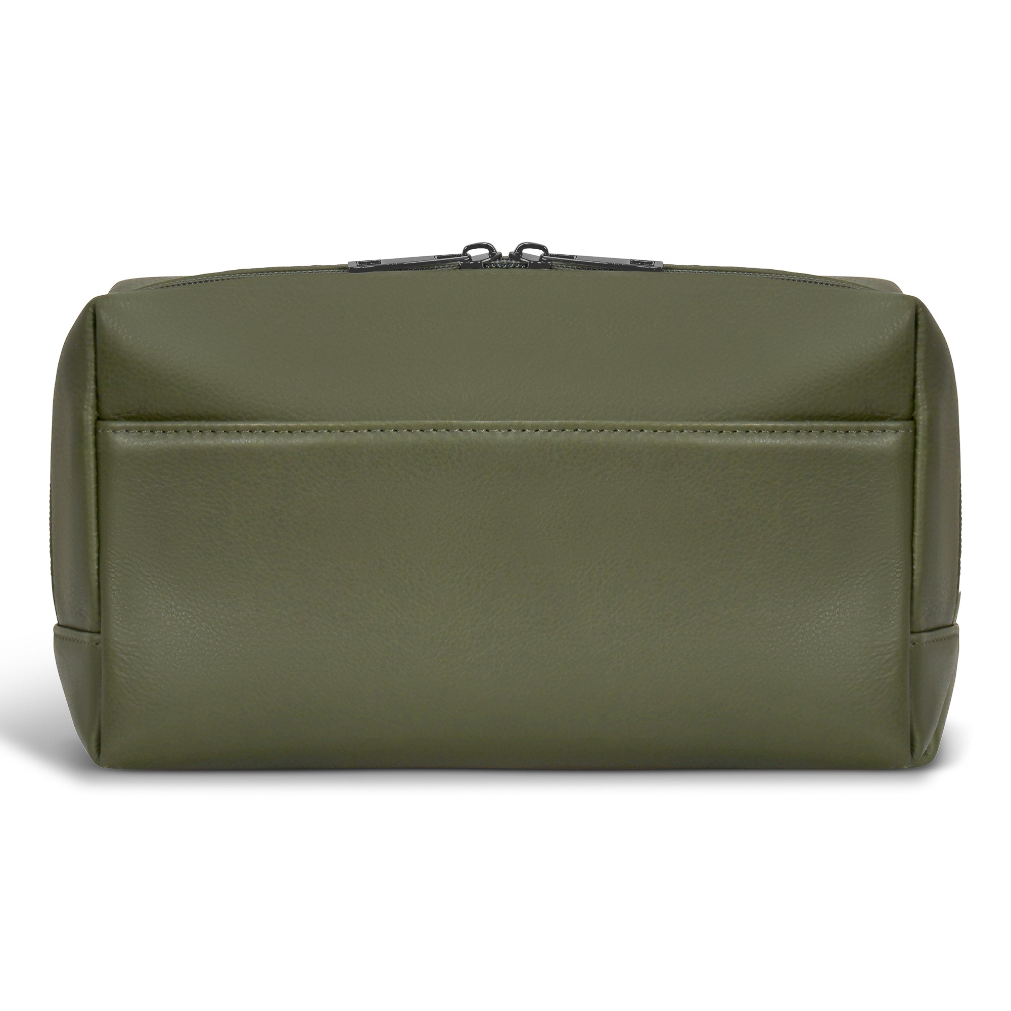 Onyx / Leather Toiletry Bag