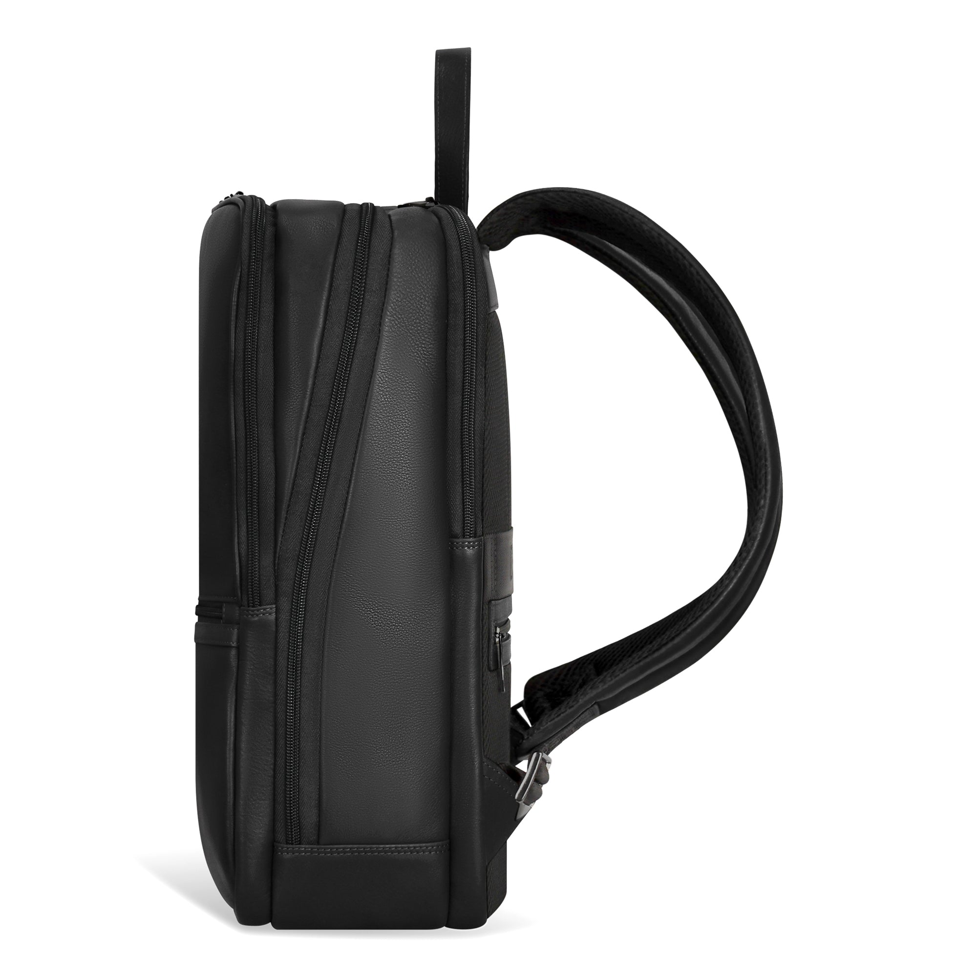 Onyx / Leather Classic Backpack