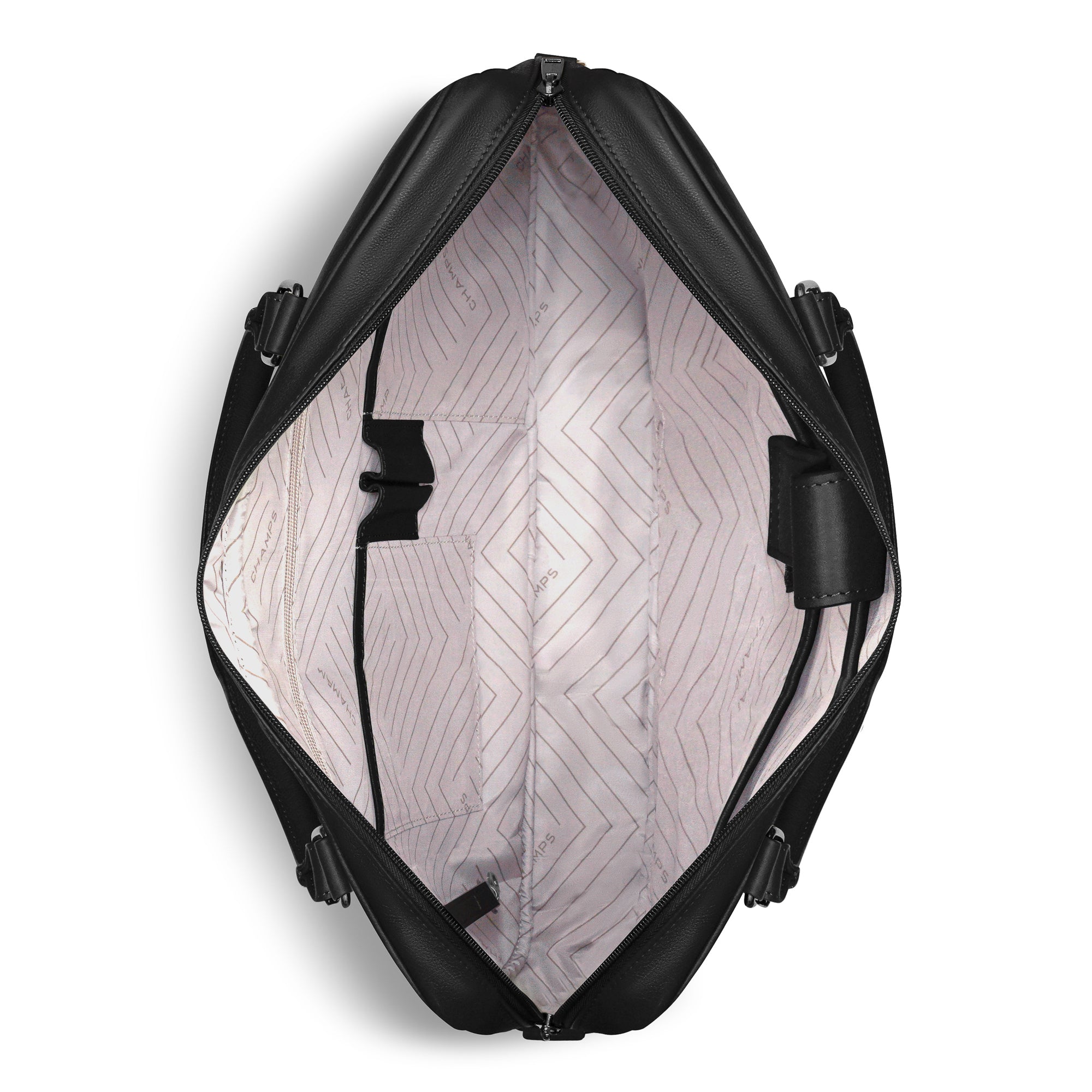 Onyx / Leather Slim Briefcase