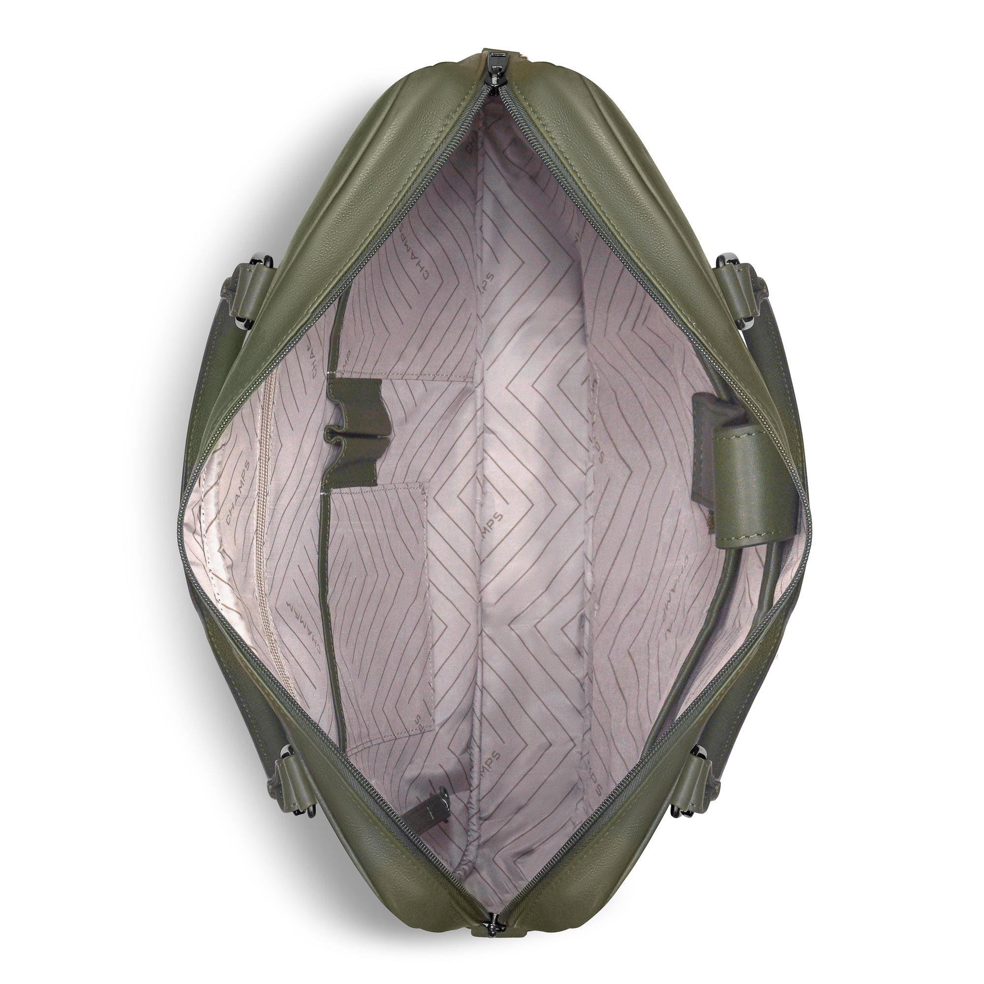 Onyx / Leather Slim Briefcase