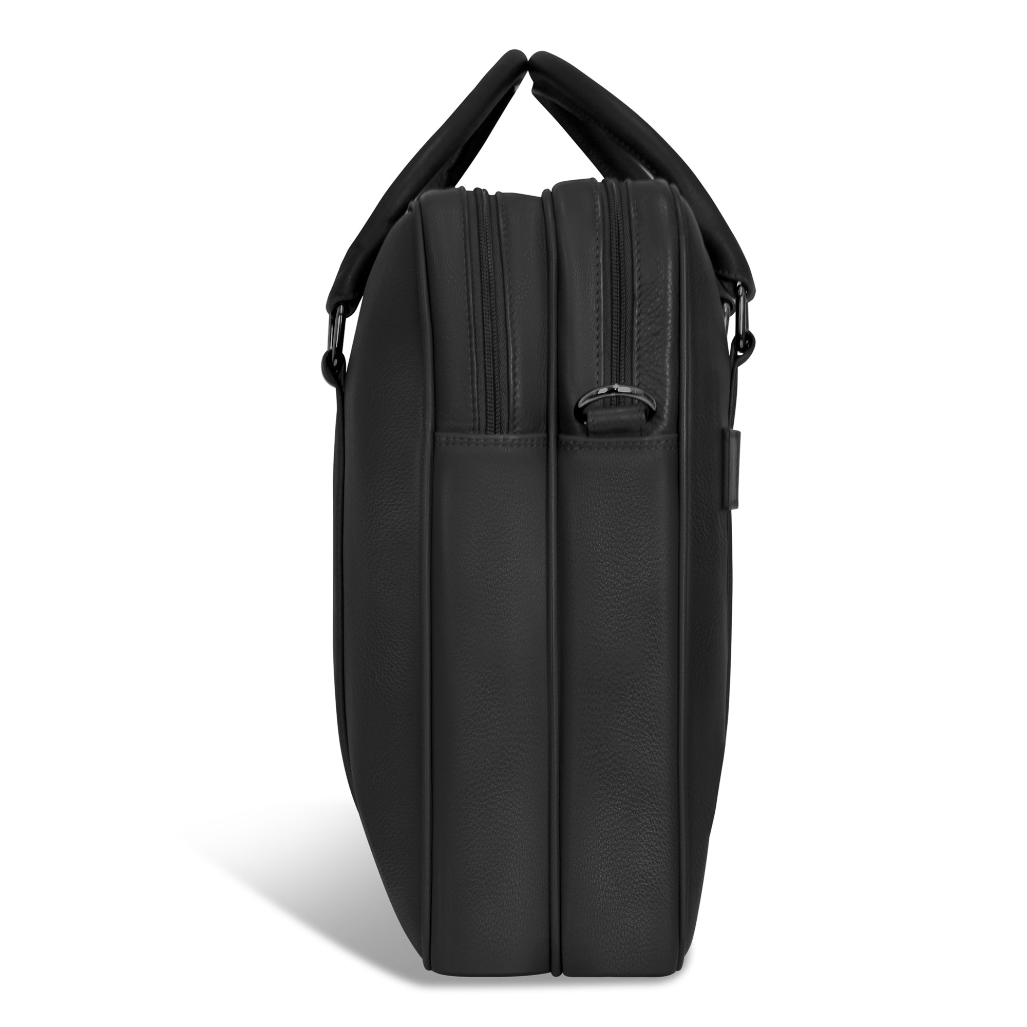 Onyx / Leather Briefcase