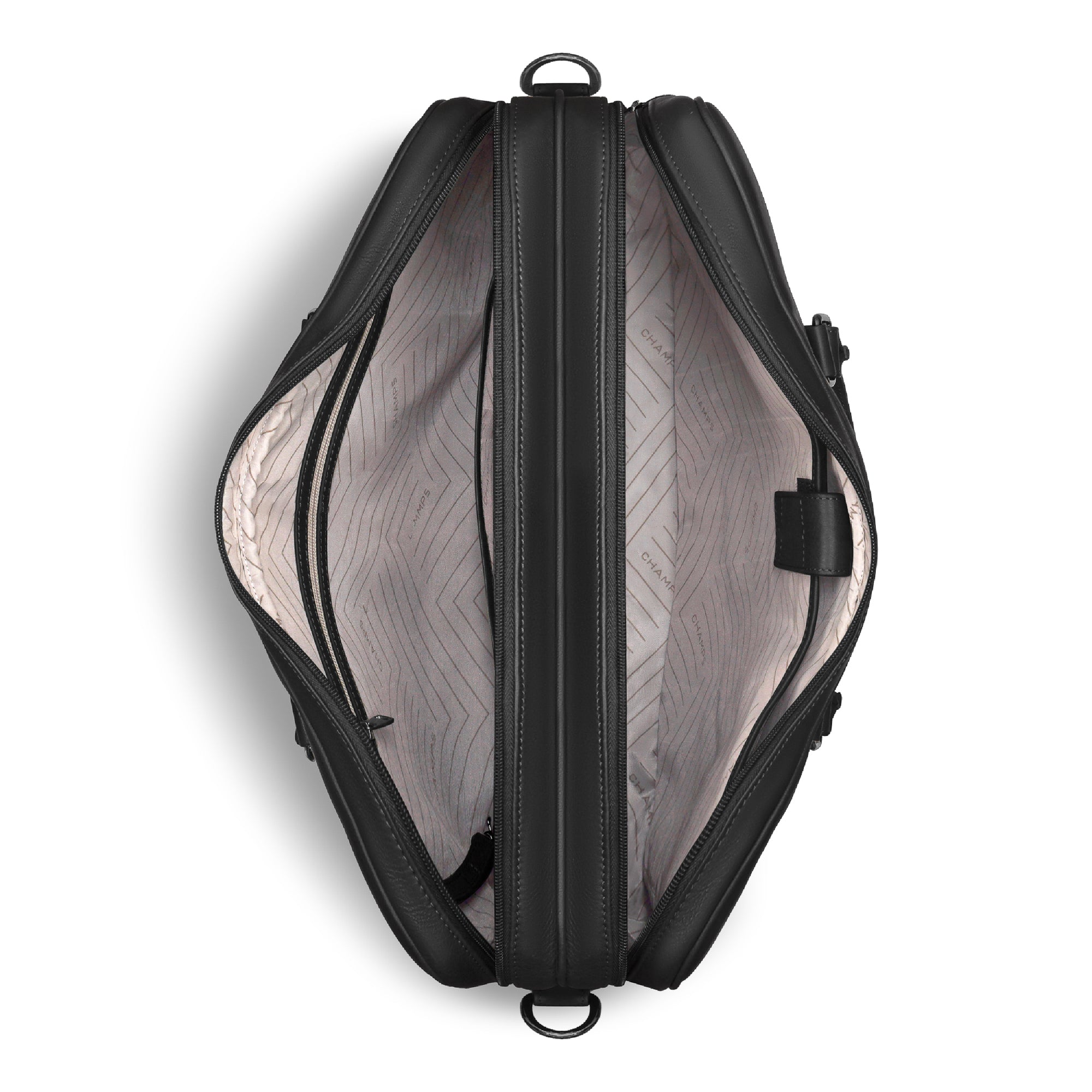 Onyx / Leather Briefcase